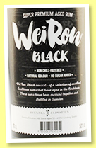 WeiRon ‘Black’ (50%, Svenska Eldvatten, +/-2019) WeiRon ‘Black’ (50%, Svenska Eldvatten, +/-2019)