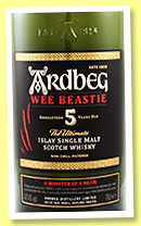 Ardbeg 5 yo ‘Wee Beastie’ (47.4%, OB, 2020) Ardbeg 5 yo ‘Wee Beastie’ (47.4%, OB, 2020)