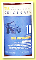 Bunnahabhain 10 yo 2009/2019 (57.1%, The Whisky Barrel, Originals, 1st fill oloroso hogshead, cask #TB1004, 292 bottles) Bunnahabhain 10 yo 2009/2019 (57.1%, The Whisky Barrel, Originals, 1st fill oloroso hogshead, cask #TB1004, 292 bottles)