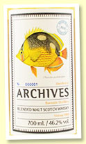 Burnside 28 yo 1989/2018 (46.2%, Archives ‘The Fishes of Samoa’, cask #4556, hogshead, 84 bottles) Burnside 28 yo 1989/2018 (46.2%, Archives ‘The Fishes of Samoa’, cask #4556, hogshead, 84 bottles)