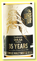 Caol Ila 35 yo 1983/2019 (50.3%, The Whisky Jury, refill hogshead, cask #75, 90 bottles) Caol Ila 35 yo 1983/2019 (50.3%, The Whisky Jury, refill hogshead, cask #75, 90 bottles)
