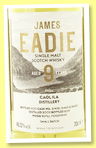 Caol Ila 9 yo (46%, James Eadie Small Batch, bourbon hogshead, 2020) Caol Ila 9 yo (46%, James Eadie Small Batch, bourbon hogshead, 2020)