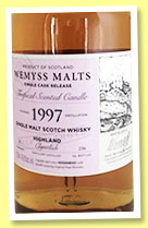 Clynelish 22 yo 1997/2020 ‘Tropical Scented candle’ (49.8%, Wemyss Malts, hogshead, 236 bottles) Clynelish 22 yo 1997/2020 ‘Tropical Scented candle’ (49.8%, Wemyss Malts, hogshead, 236 bottles)