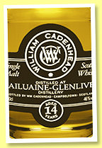 Dailuaine-Glenlivet 14 yo 2004/2019 (46%, Cadenhead) Dailuaine-Glenlivet 14 yo 2004/2019 (46%, Cadenhead)