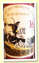 Dalwhinnie 16 yo (43%, Gordon & MacPhail for Sestante, 1980s)
