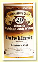 Dalwhinnie 20 yo 1962/1982 (40%, Gordon & MacPhail ‘Connoisseur’s Choice’)