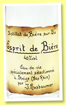 Esprit de Bière (40%, OB, Nussbaumer, France, +/-2015) Esprit de Bière (40%, OB, Nussbaumer, France, +/-2015)