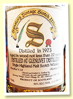 Glenlivet 22 yo 1973/1995 (56%, Signatory Vintage for USA, sherry)