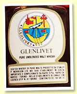 Glenlivet Pure Unblended Malt (57%, Stanley P Morrison, Importato E Confezionato Da Bairo, 1970s) Glenlivet Pure Unblended Malt (57%, Stanley P Morrison, Importato E Confezionato Da Bairo, 1970s)