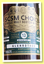 Glenrothes 13 yo 2004/2017 (59.9%, SCSM Choice, China, Hunter Laing, sherry butt, cask #HL15619) Glenrothes 13 yo 2004/2017 (59.9%, SCSM Choice, China, Hunter Laing, sherry butt, cask #HL15619)