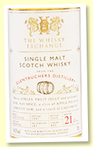 Glentauchers 21 yo 1997/2019 (54.5%, The Whisky Exchange ‘Single Casks’, cask #402, bourbon barrel, 182 bottles) Glentauchers 21 yo 1997/2019 (54.5%, The Whisky Exchange ‘Single Casks’, cask #402, bourbon barrel, 182 bottles)