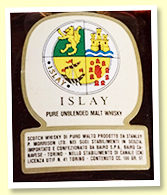 Islay Pure Unblended Malt (57%, Stanley P Morrison, Importato E Confezionato Da Bairo, 1970s) Islay Pure Unblended Malt (57%, Stanley P Morrison, Importato E Confezionato Da Bairo, 1970s)