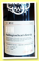 Panama 12 yo 2004 (62%, Scotch Malt Whisky Society, #R9.2, refill barrel, 243 bottles, +/-2017) Panama 12 yo 2004 (62%, Scotch Malt Whisky Society, #R9.2, refill barrel, 243 bottles, +/-2017)
