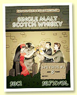 Speyside #3 8 yo ‘Batch 1’ (50.7%, That Boutique-y Whisky Co) Speyside #3 8 yo ‘Batch 1’ (50.7%, That Boutique-y Whisky Co)
