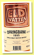 Springbank 22 yo 1995/2018 (44.3%, Svenska Eldvatten, refill sherry hogshead, cask #498, 137 bottles)