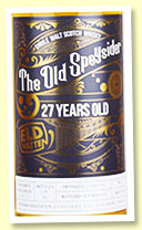 The Old Speysider 27 yo 1992/2019 (46.3%, Svenska Eldvatten, bourbon hogshead, 257 bottles) The Old Speysider 27 yo 1992/2019 (46.3%, Svenska Eldvatten, bourbon hogshead, 257 bottles)