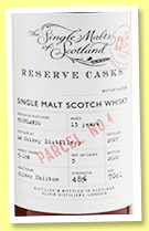 An Orkney Distillery 13 yo 2007/2020 ‘Reserve Casks Parcel No.4’ (48%, The Single Malts of Scotland)