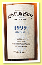Appleton Estate 21 yo 1999/2020 (63%, OB, Hearts Collection, Jamaica, 300 bottles)