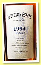 Appleton Estate 26 yo 1994/2020 (60%, OB, Hearts Collection, Jamaica, 300 bottles) Appleton Estate 26 yo 1994/2020 (60%, OB, Hearts Collection, Jamaica, 300 bottles)