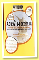 Ardmore 10 yo 2008/2019 (54%, Asta Morris, fresh bourbon, cask #AM094, 272 bottles) Ardmore 10 yo 2008/2019 (54%, Asta Morris, fresh bourbon, cask #AM094, 272 bottles)