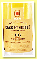 Ardmore 16 yo 2003/2019 (53%, The Vintage Malt Whisky Co for Guangzhou Single Cask Single Malt China, Cask & Thistle, refill hogshead, cask #801287, 300 bottles) Ardmore 16 yo 2003/2019 (53%, The Vintage Malt Whisky Co for Guangzhou Single Cask Single Malt China, Cask & Thistle, refill hogshead, cask #801287, 300 bottles)