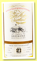 Ardmore 21 yo 1998/2020 (53.1%, The Single Malts of Scotland, bourbon hogshead, cask #750788, 287 bottles) Ardmore 21 yo 1998/2020 (53.1%, The Single Malts of Scotland, bourbon hogshead, cask #750788, 287 bottles)