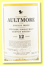 Aultmore 12 yo ‘Foggie Moss’ (46%, OB, refill hogsheads, +/-2019) Aultmore 12 yo ‘Foggie Moss’ (46%, OB, refill hogsheads, +/-2019)