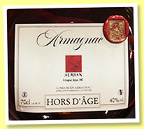 Aurian ‘Hors d’Âge’ (40%, OB, Armagnac, 2019) Aurian ‘Hors d’Âge’ (40%, OB, Armagnac, 2019)