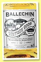 Ballechin 2009/2019 ‘Vintage’ (46%, OB, First Fill bourbon barrels)