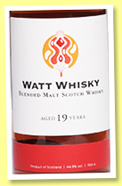 Blended Malt 19 yo 2001/2020 (44.9%, Watt Whisky, sherry butt, 630 bottles) 