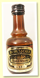 Bowmore 12 yo (43%, OB, miniature, 1980s) Bowmore 12 yo (43%, OB, miniature, 1980s)