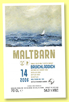 Bruichladdich 14 yo 2006/2020 (54.3%, Maltbarn, for Whisky & Words, sherry cask, 152 bottles) Bruichladdich 14 yo 2006/2020 (54.3%, Maltbarn, for Whisky & Words, sherry cask, 152 bottles)