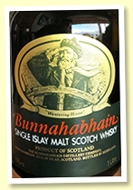 Bunnahabhain 12 yo (43%, OB, litre, 1990s) Bunnahabhain 12 yo (43%, OB, litre, 1990s)