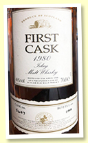 Bunnahabhain 19 yo 1980 (46%, First Cask, cask #5647, sherry) Bunnahabhain 19 yo 1980 (46%, First Cask, cask #5647, sherry)