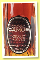 Camus ‘Grand VSOP’ (40%, OB, cognac, +/-1995) Camus ‘Grand VSOP’ (40%, OB, cognac, +/-1995)