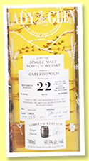 Caperdonich 22 yo 1997 (60.5%, Lady of the Glen, bourbon barrel, cask #19130, 171 bottles, +/-2020) Caperdonich 22 yo 1997 (60.5%, Lady of the Glen, bourbon barrel, cask #19130, 171 bottles, +/-2020)