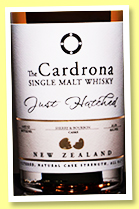Cardrona ‘Just Hatched Solera’ (64.4%, OB, 2020) Cardrona ‘Just Hatched Solera’ (64.4%, OB, 2020)