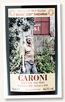 Caroni 20 yo 2000/2020 ‘Basdeo Dicky Ramsarran’ (64.3%, Velier for LMDW, Trinidad, 1251 bottles)
