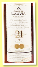 Comte de Lauvia 21 yo (40%, OB, armagnac, +/-2018) Comte de Lauvia 21 yo (40%, OB, armagnac, +/-2018)