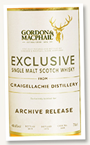 Craigellachie 49 yo 1970/2019 (48.6%, Gordon & MacPhail, Esclusive, Archive Release, cask #1608)