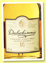 Dalwhinnie 15 yo (43%, OB, +/-2019) Dalwhinnie 15 yo (43%, OB, +/-2019)
