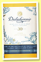 Dalwhinnie 30 yo 1989/2020 (51.9%, OB, Special Releases 2020) Dalwhinnie 30 yo 1989/2020 (51.9%, OB, Special Releases 2020)