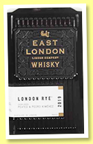 East London Liquor Co ‘London Rye 2019’ (47%, OB, England, 2019) East London Liquor Co ‘London Rye 2019’ (47%, OB, England, 2019)