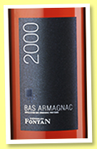 Fontan 2000 (42%, OB, Bas-Armagnac, +/-2018) Fontan 2000 (42%, OB, Bas-Armagnac, +/-2018)