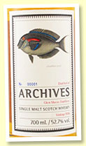 Glen Moray 22 yo 1996/2019 (52.7%, Archives ‘The Fishes Of Samoa’, cask #7840, bourbon barrel, 189 bottles) Glen Moray 22 yo 1996/2019 (52.7%, Archives ‘The Fishes Of Samoa’, cask #7840, bourbon barrel, 189 bottles)
