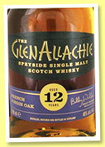 Glenallachie 12 yo ‘French Oak Finish’ (48%, OB, Virgin Oak Series, 6600 bottles, 2020) Glenallachie 12 yo ‘French Oak Finish’ (48%, OB, Virgin Oak Series, 6600 bottles, 2020)
