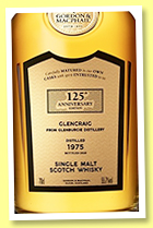 Glencraig 44 yo 1975/2020 (54.2%, Gordon & MacPhail ‘125th Anniversary’, refill hogshead, cask #9868, 110 bottles) Glencraig 44 yo 1975/2020 (54.2%, Gordon & MacPhail ‘125th Anniversary’, refill hogshead, cask #9868, 110 bottles)