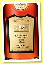 Glenury Royal 35 yo 1984/2020 (49.1%, Gordon & MacPhail ‘125th Anniversary’, cask #2335, sherry butt, 397 bottles) Glenury Royal 35 yo 1984/2020 (49.1%, Gordon & MacPhail ‘125th Anniversary’, cask #2335, sherry butt, 397 bottles)
