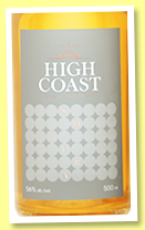 High Coast ‘Solera Batch 1’ (56%, OB, Sweden, 2490 bottles, 2020) High Coast ‘Solera Batch 1’ (56%, OB, Sweden, 2490 bottles, 2020)