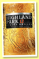Highland Park 12 yo ‘Viking Honour’ (40%, OB, +/-2019) Highland Park 12 yo ‘Viking Honour’ (40%, OB, +/-2019)
